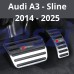 Audi A3 -hoz SLINE pedál szett, automata
