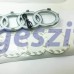 Audi LED első hűtőrács logó – matt fekete – fehér LED világítással – 273 mm