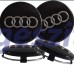 Audi alufelni közép kupak 4b0601170 fekete