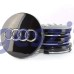 Audi alufelni közép kupak 4b0601170 fekete