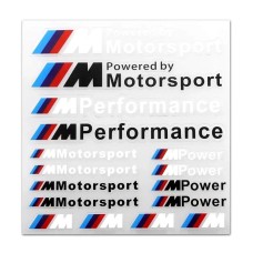 BMW - M -es dekor matricák szettben