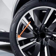 Mercedes AMG felirat alufelnire fekete alapon króm betűk Mercedes AMG felirat alufelnire fekete alapon króm betűk