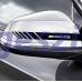 Mercedes AMG tükör matrica - fekete