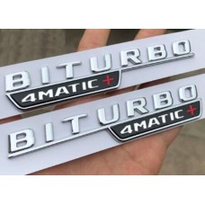 Biturbo 4Matic + felirat sárvédőre